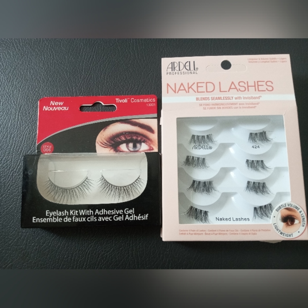2 New Sets of Eyelashes